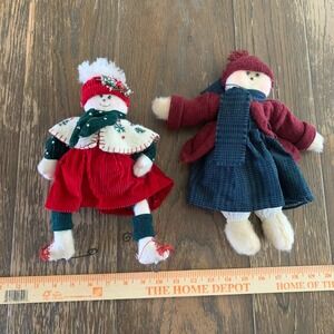 Felt Cloth Snow Men Doll Set Christmas Snowman Decor‎